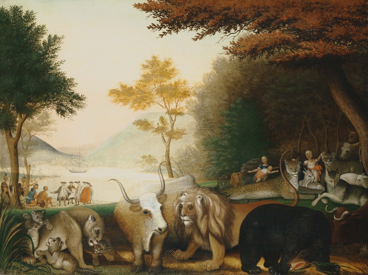 Das friedliche Königreich von Edward Hicks
