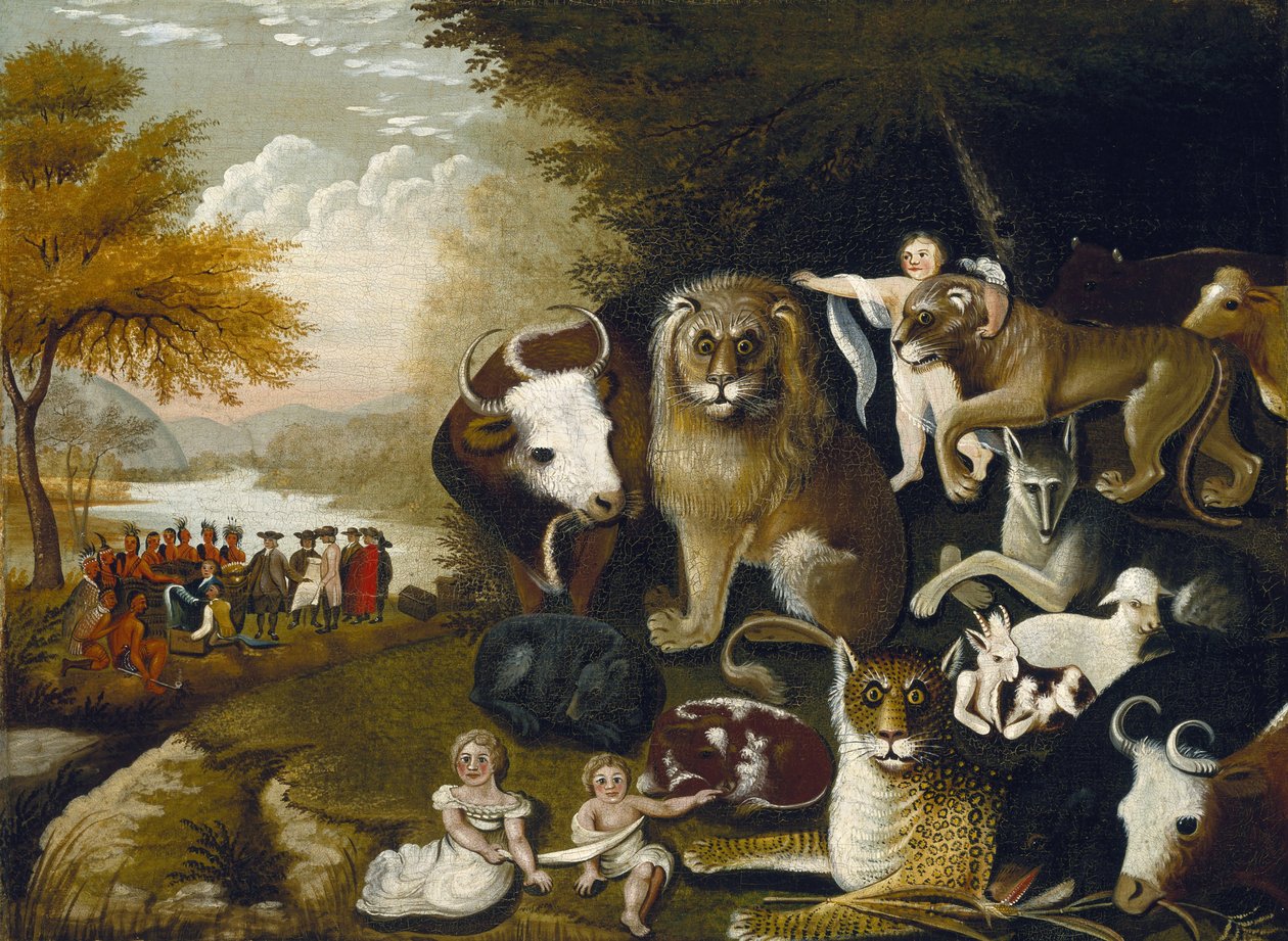Das friedliche Königreich von Edward Hicks