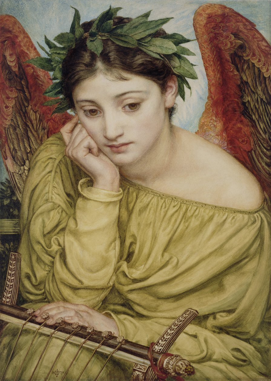 Erato, Muse der Poesie von Edward John Poynter