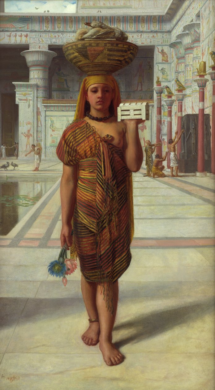 Opfergabe an Isis, 1866 von Edward John Poynter