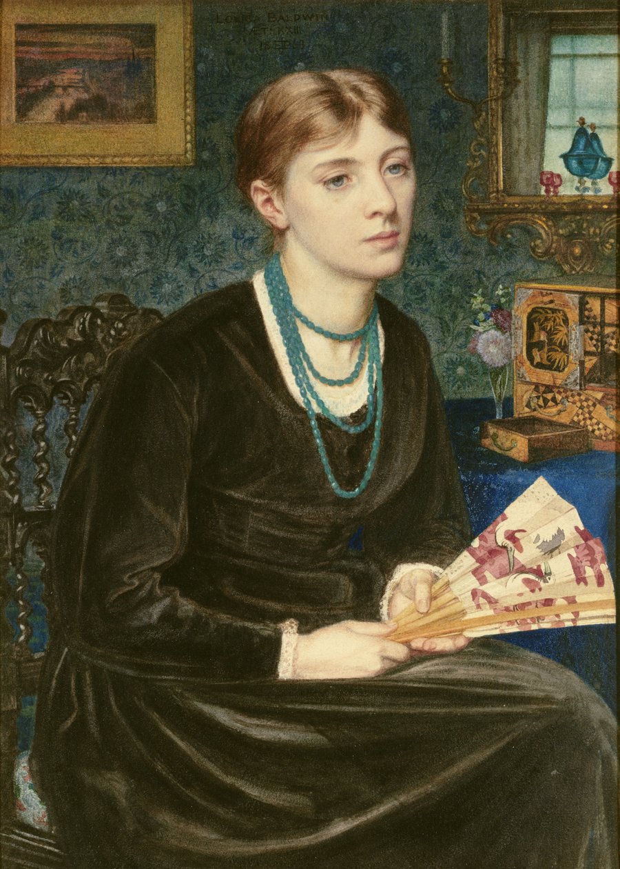 Porträt von Louise A. Baldwin von Edward John Poynter