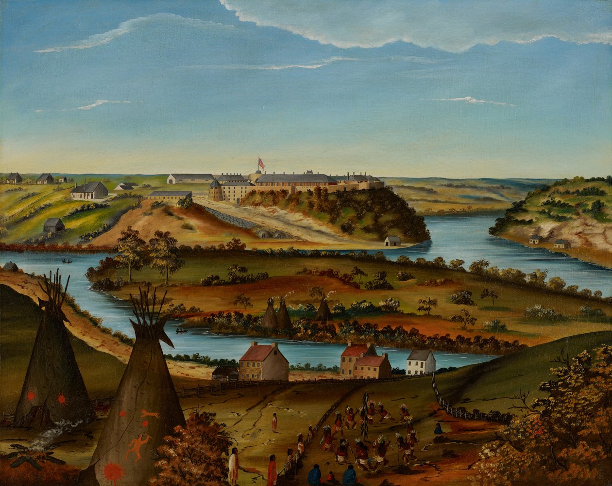Ansicht von Fort Snelling, ca. 1850 von Edward K. Thomas