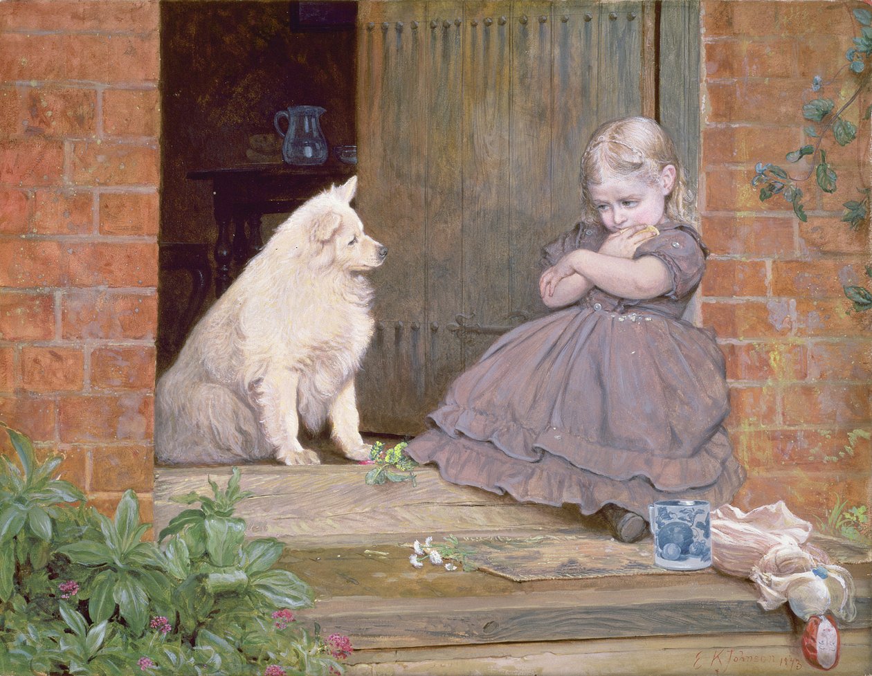 Teestunde, 1873 von Edward Killingworth Johnson