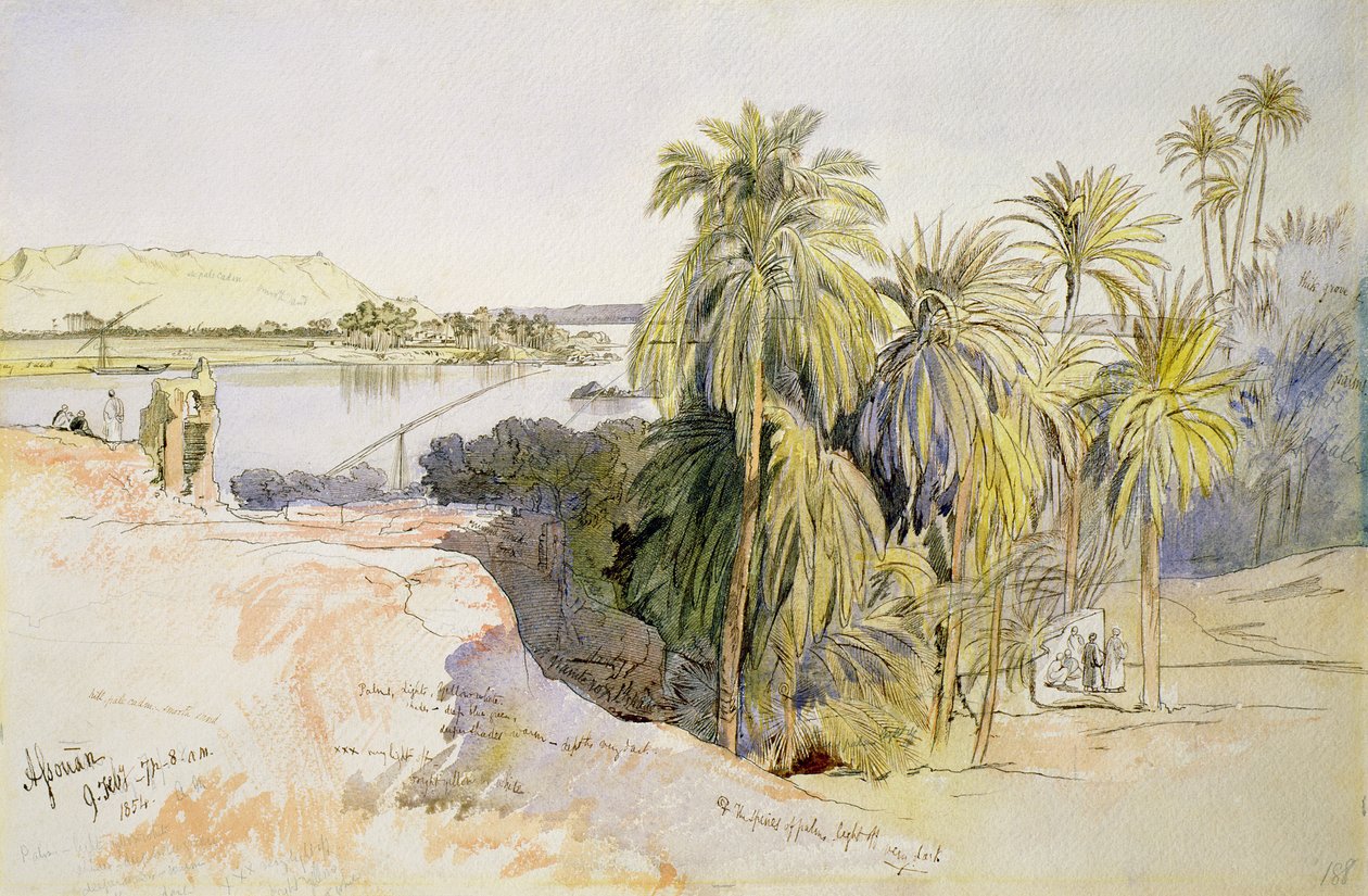 Assuan von Edward Lear