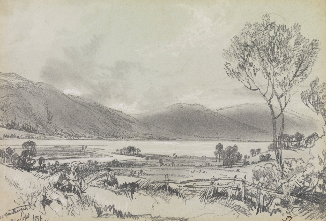 Bassenthwaite von Edward Lear