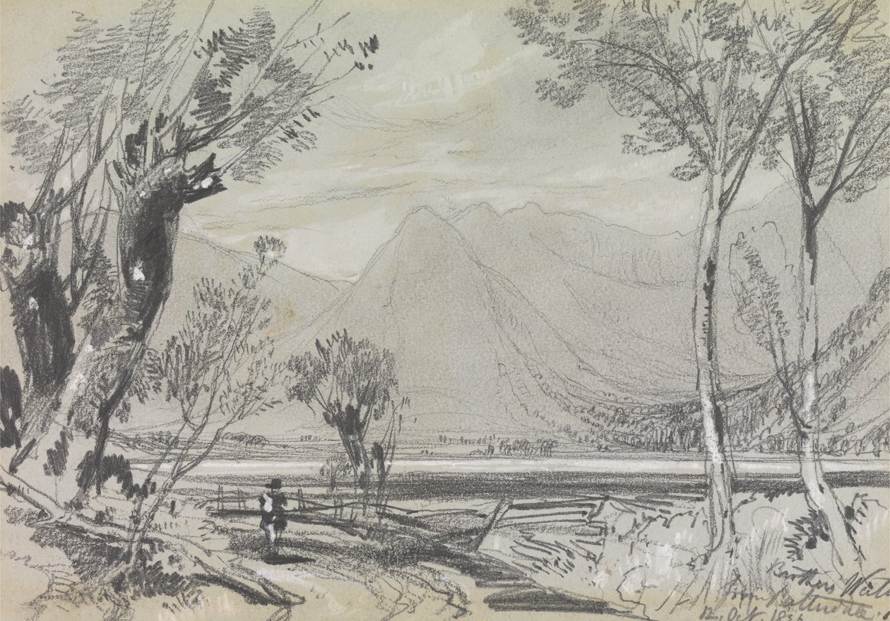 Brothers Water von Patterdale von Edward Lear