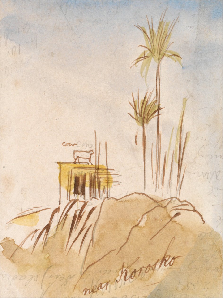 In der Nähe von Korosko von Edward Lear
