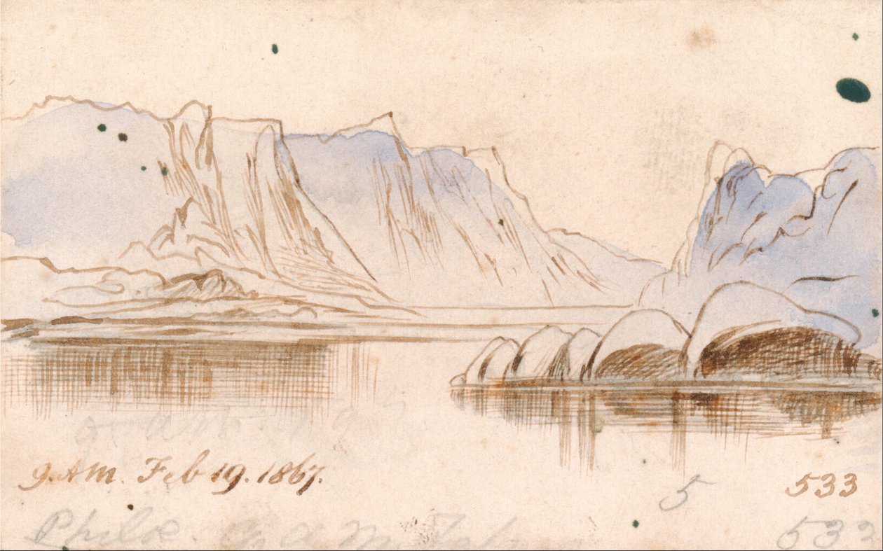 Philae von Edward Lear