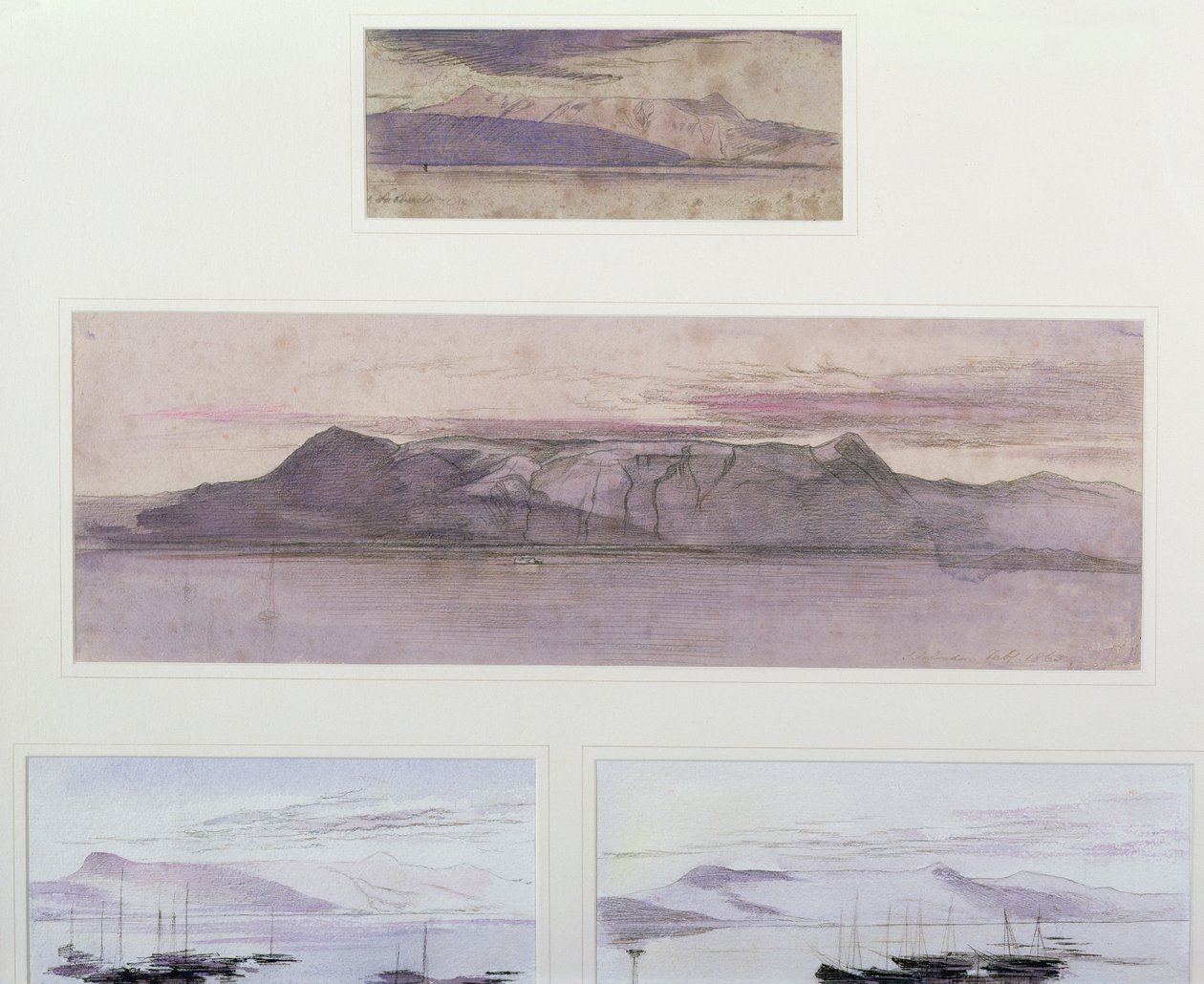 S. Salvador, Korfu, 1862 von Edward Lear