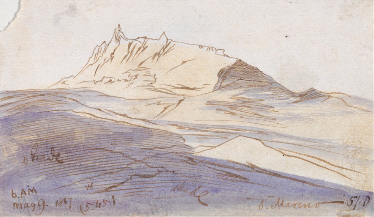 San Marino von Edward Lear