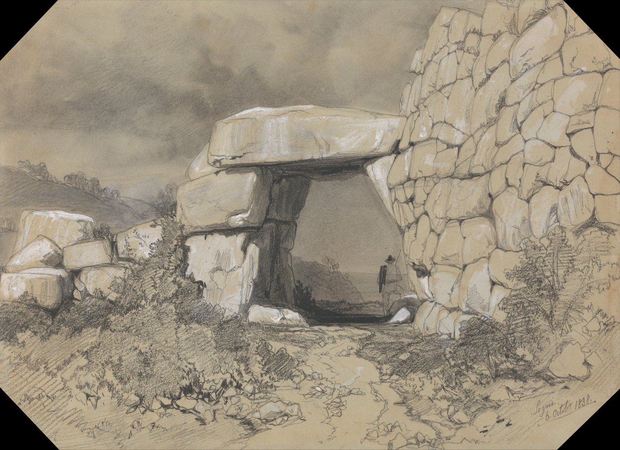 Segni, 6. Oktober 1838 von Edward Lear