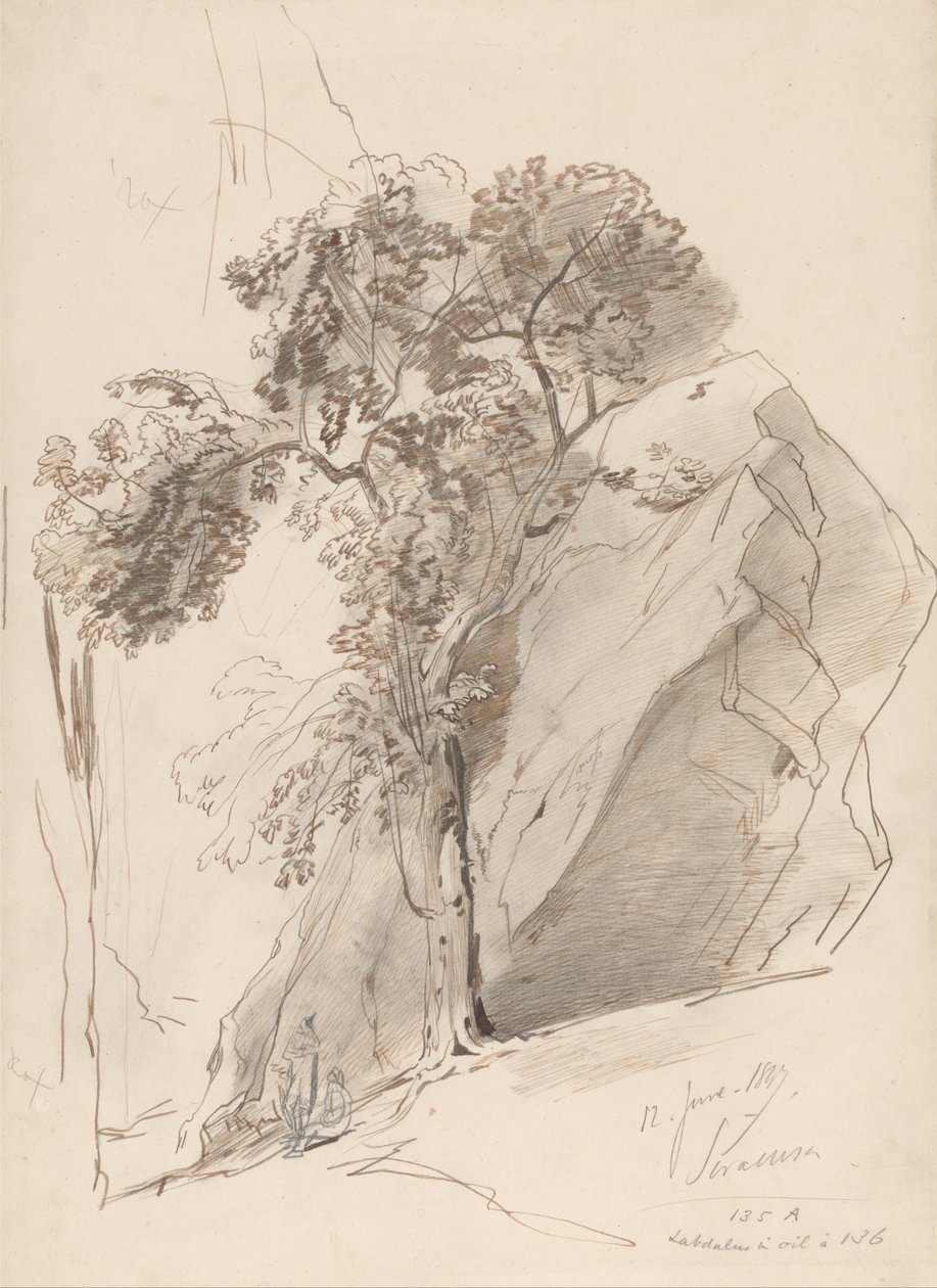 Siracusa, 12. Juni 1847 von Edward Lear