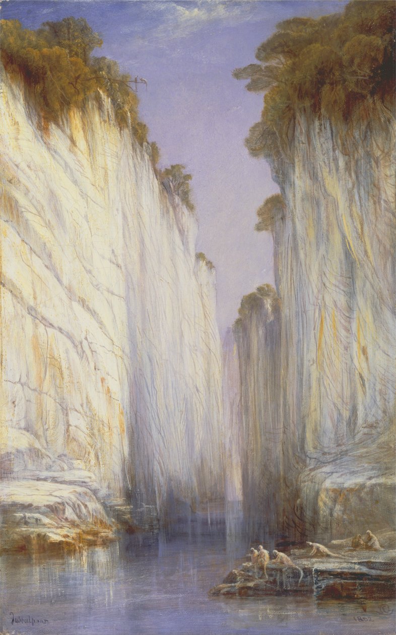 Die Marmorfelsen von Edward Lear