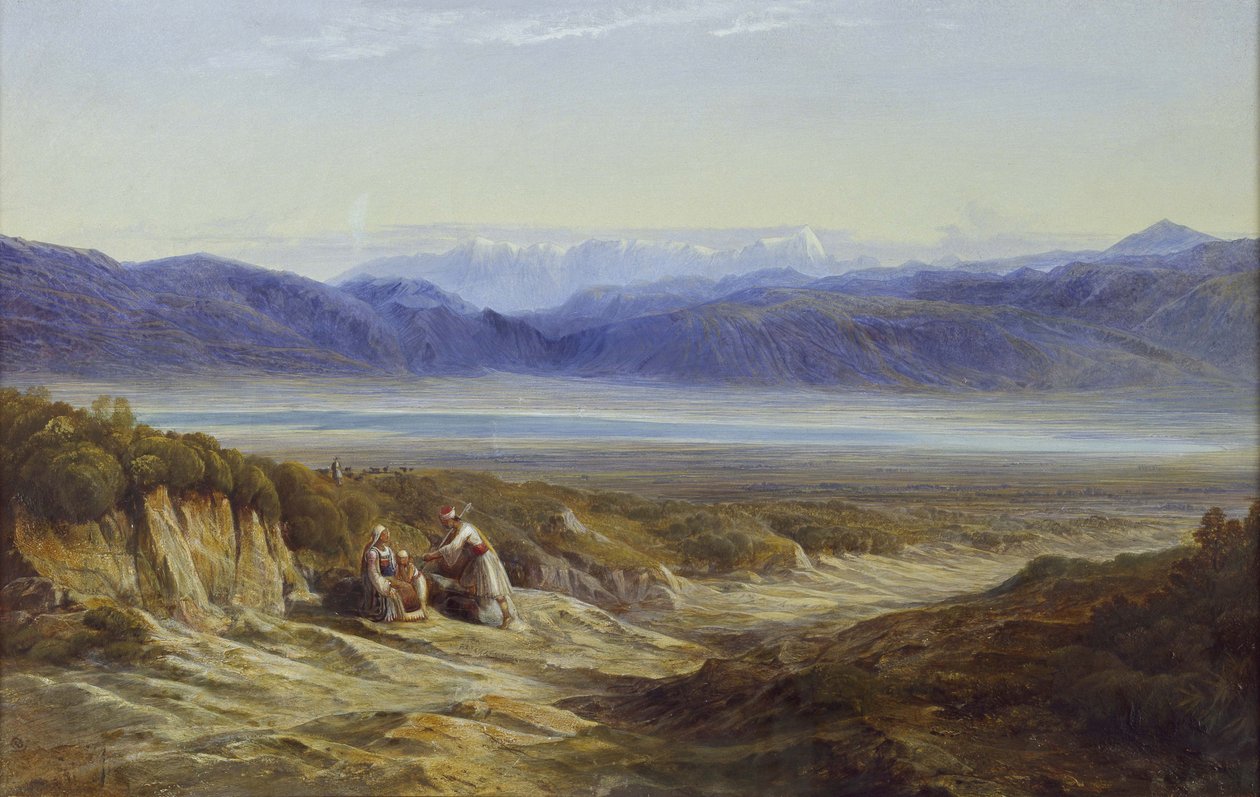 Thermopylae, 1872 von Edward Lear