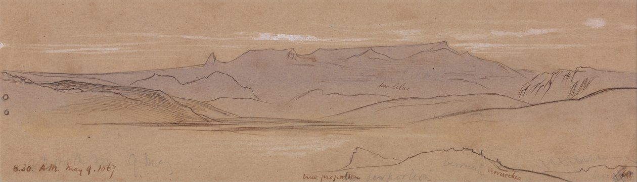Verrucchio von Edward Lear