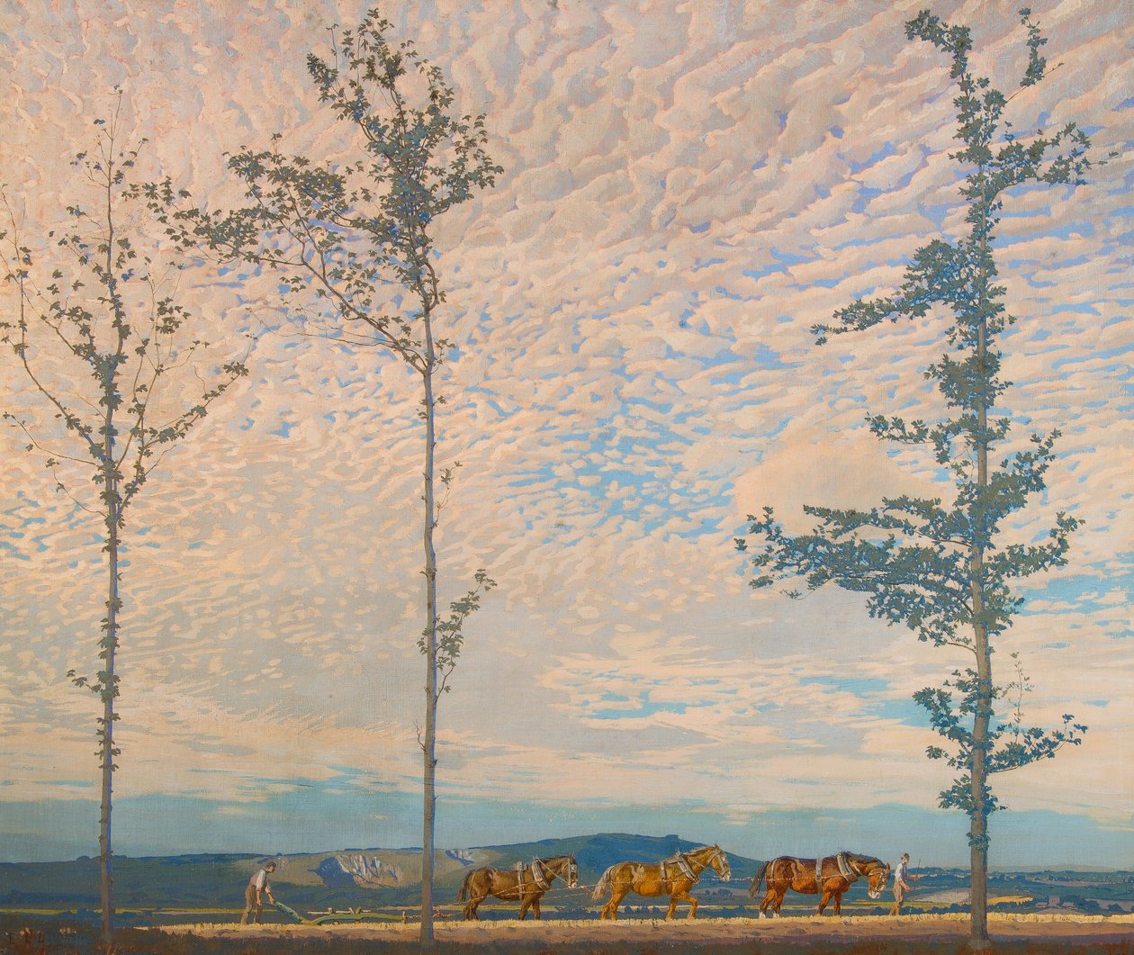 Der Holzpflug von Edward Louis Lawrenson