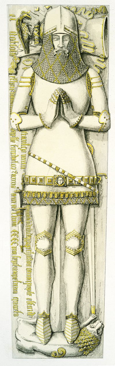 Abbild von Sir John Stanley, St. Peter