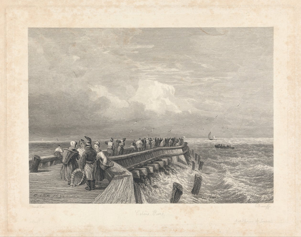 Calais Pier von Edward Radclyffe
