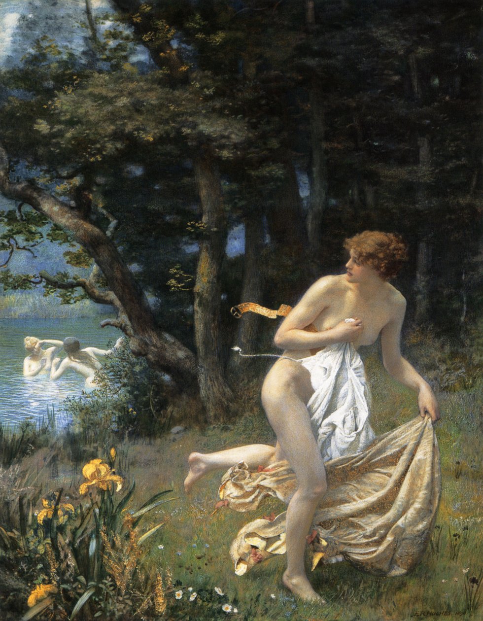 Dianas Mägde von Edward Robert Hughes