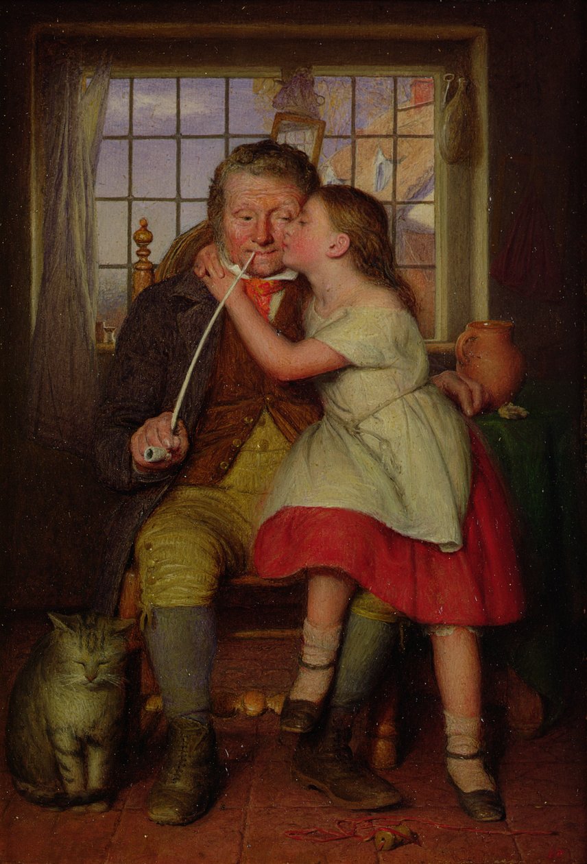 Auf Großvaters Knie von Edward Thompson Davis