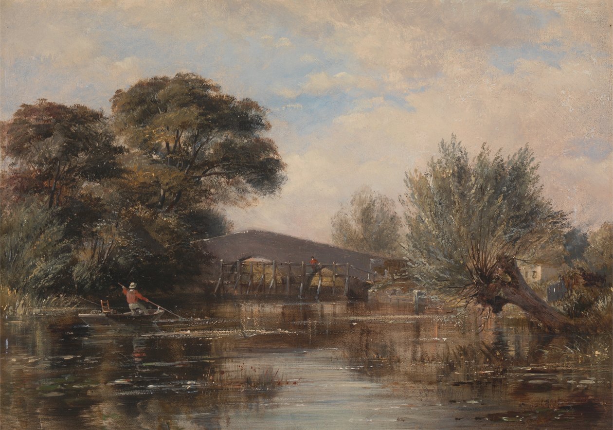 Godstow-Brücke bei Oxford von Edward William Cooke