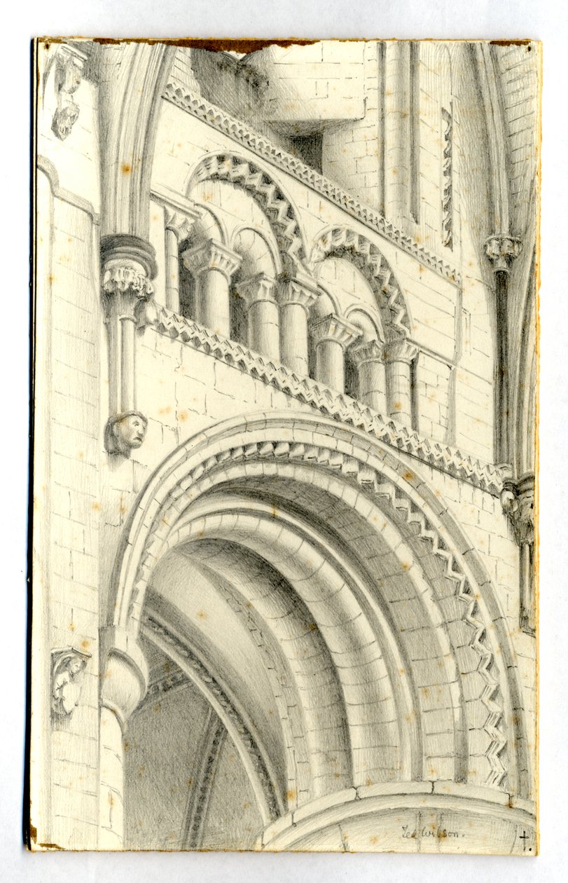 Gloucester Kathedrale, 1900 von Edward Adrian Wilson