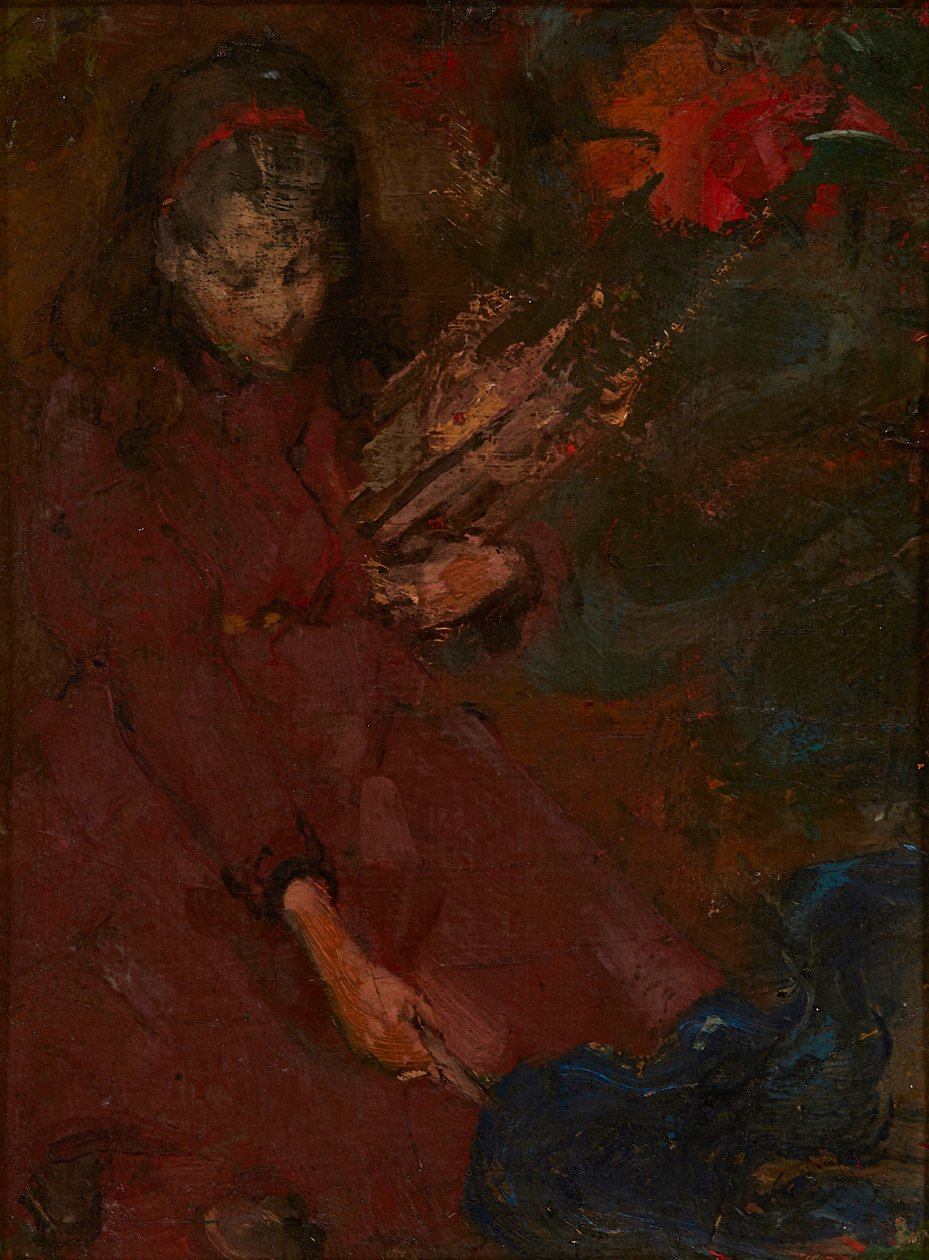 Holz sammeln von Edward Atkinson Hornel