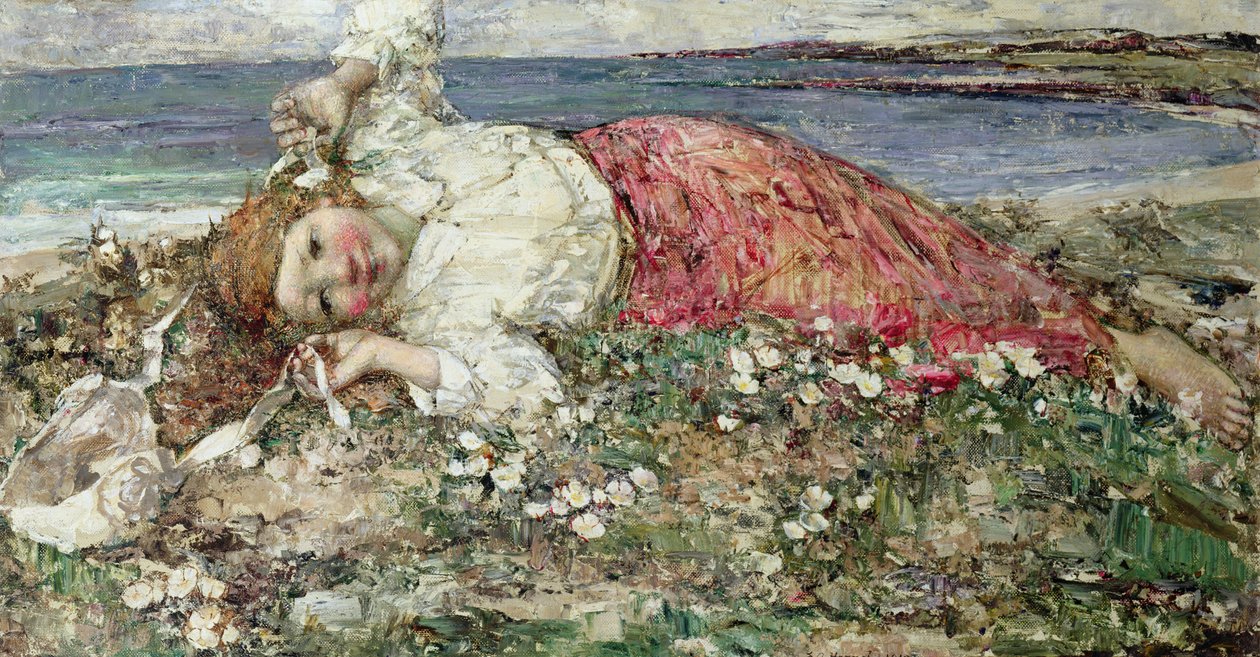 Fröhlicher Sommer von Edward Atkinson Hornel
