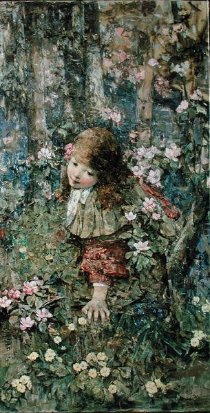 Frühlingszeit von Edward Atkinson Hornel
