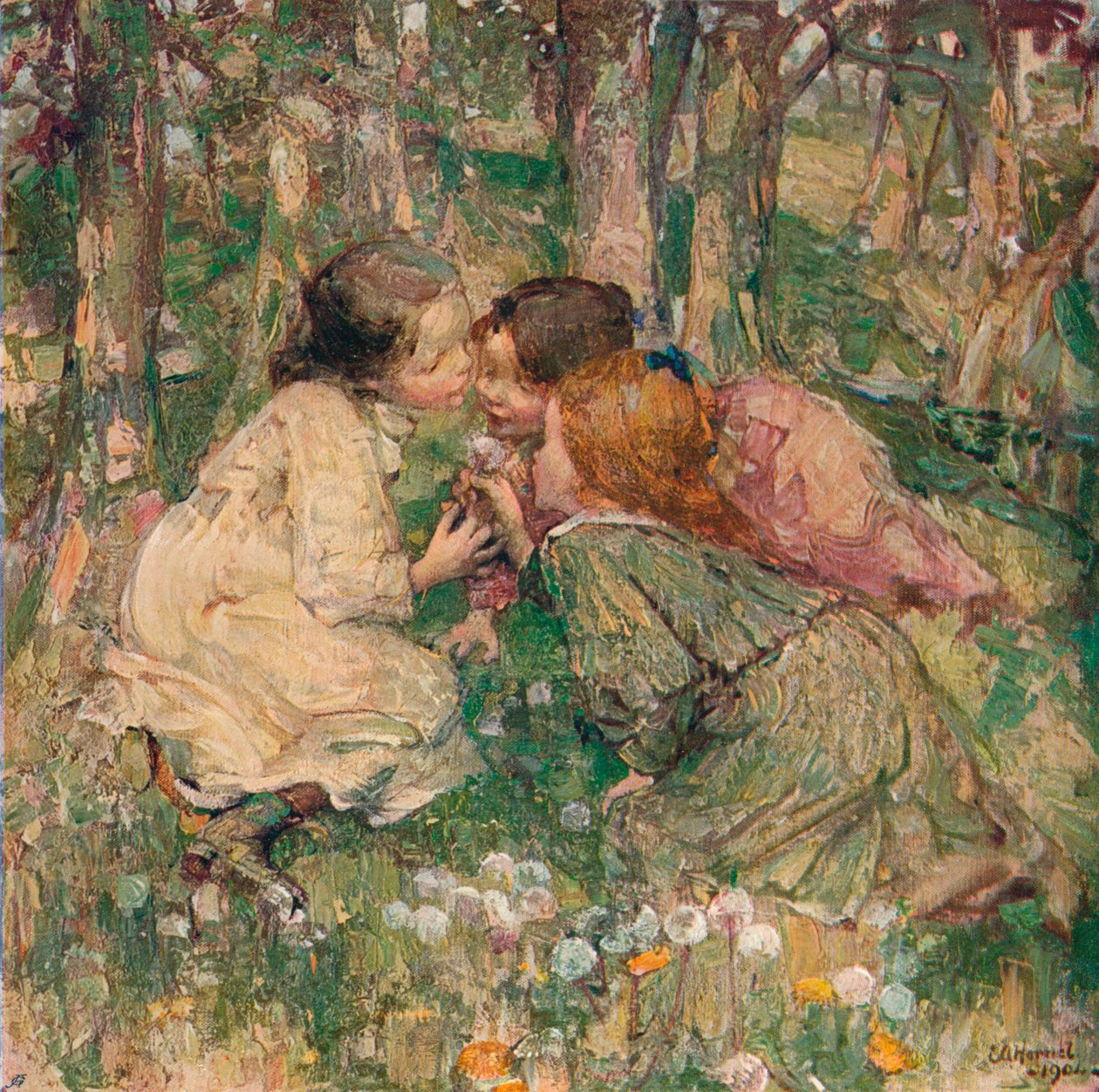 Wie spät ist es von Edward Atkinson Hornel