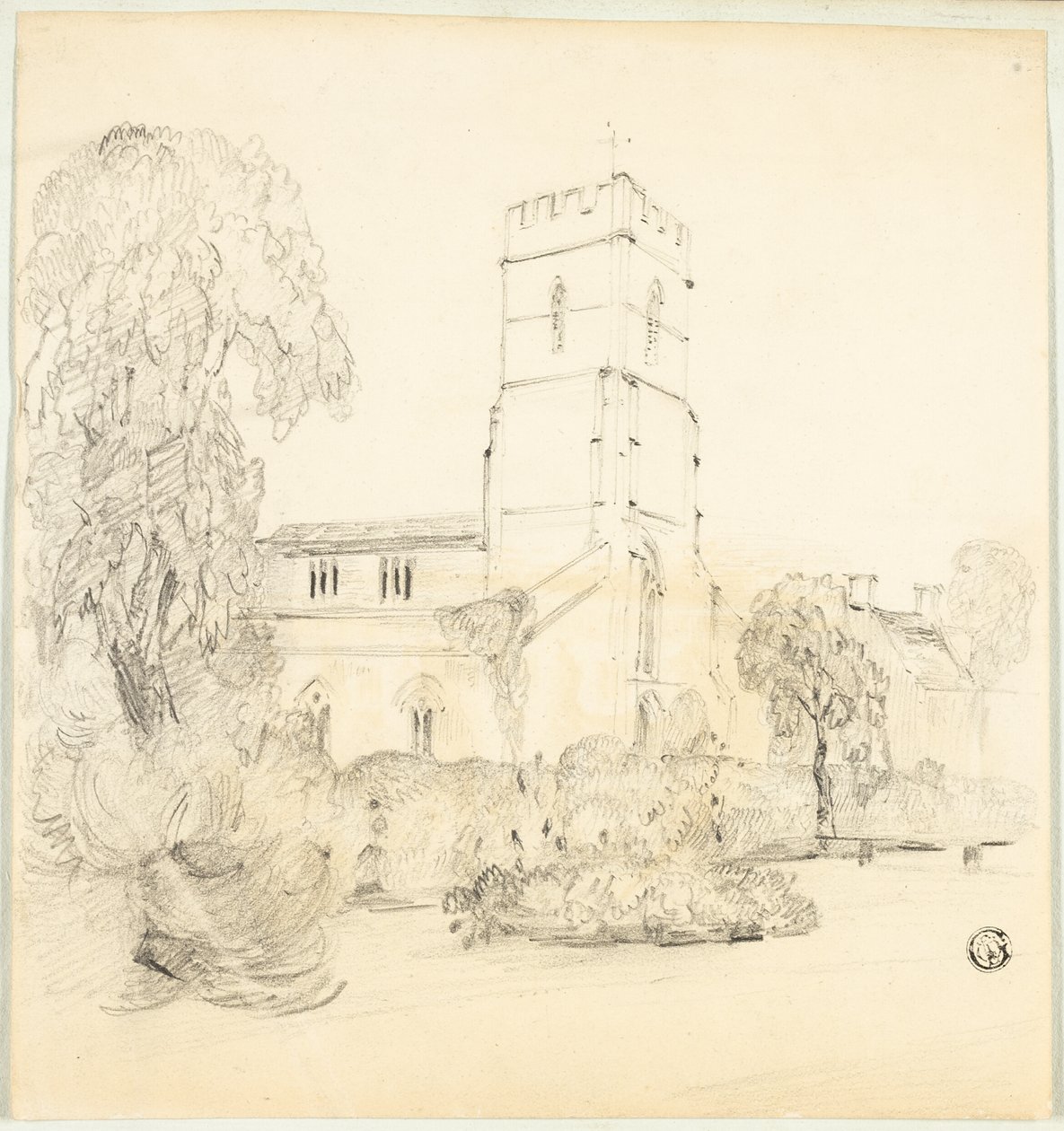 Englische Landkirche von Edward Blore