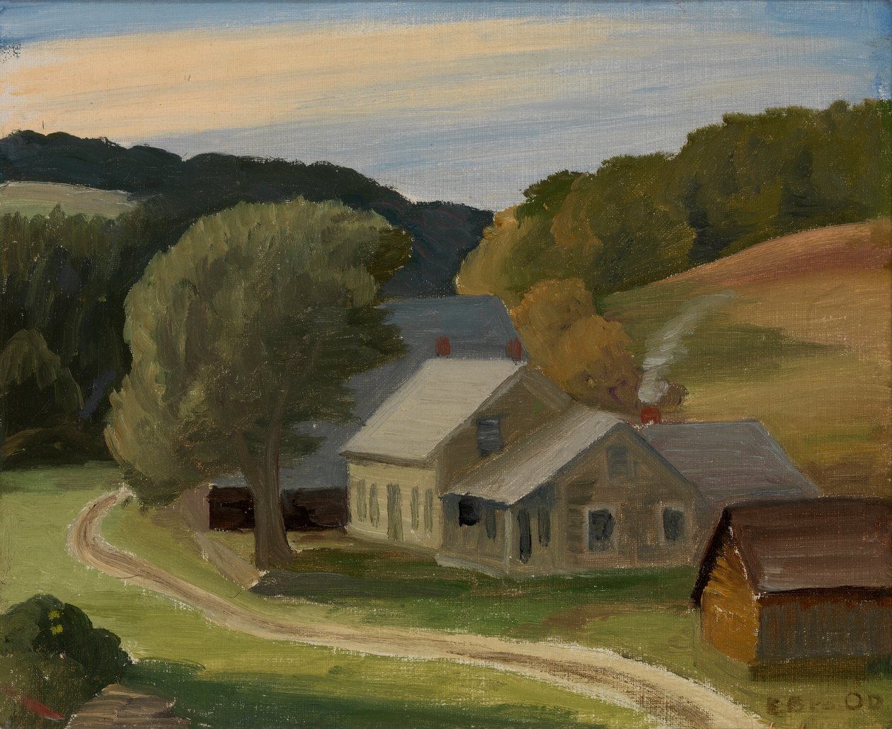 Landschaft, ca. 1934 von Edward Bruce