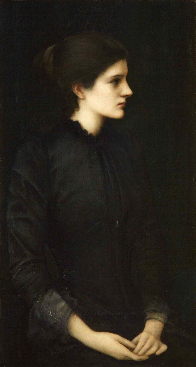 Porträt von Amy Gaskell von Edward Burne Jones