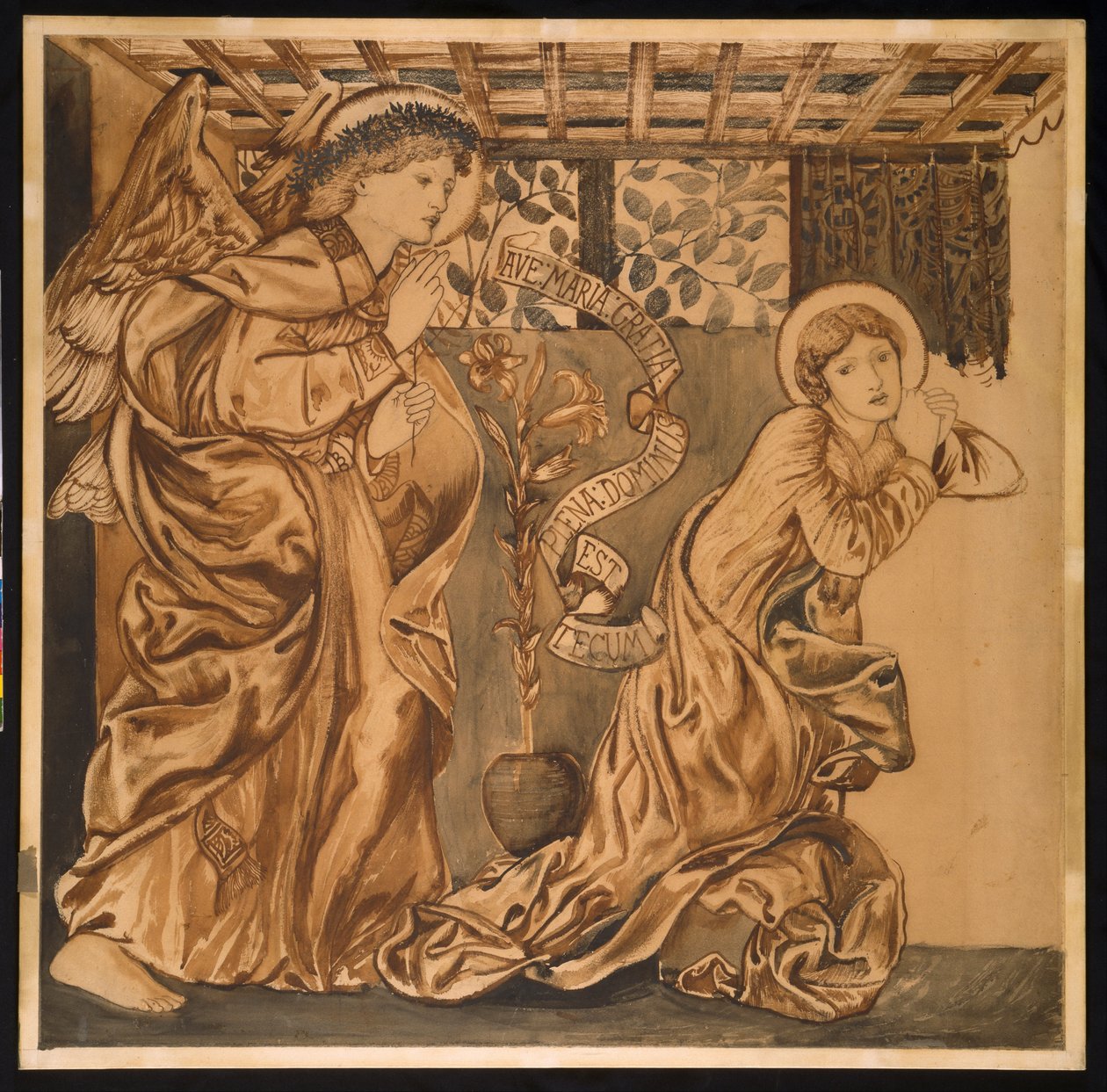 Die Verkündigung von Edward Burne Jones