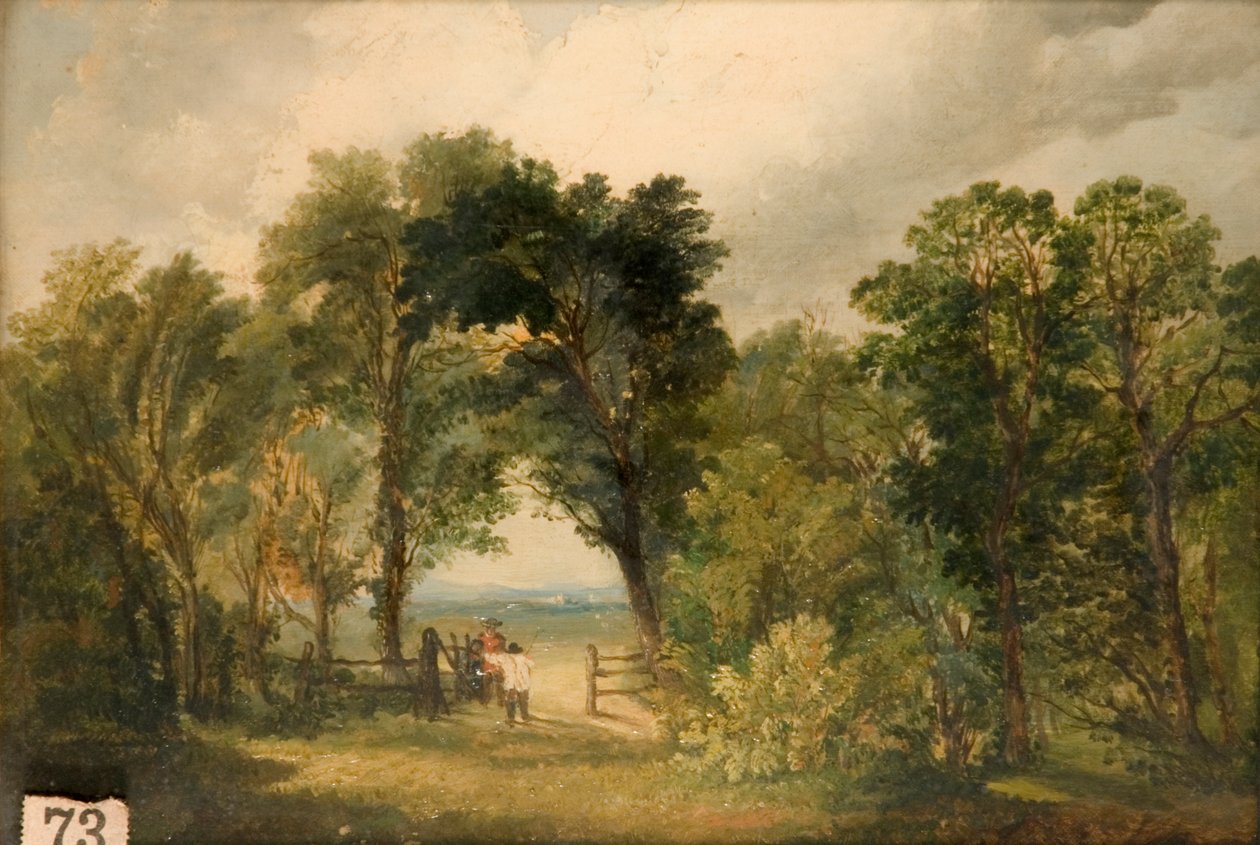 Eine Waldlichtung von Edward Calvert