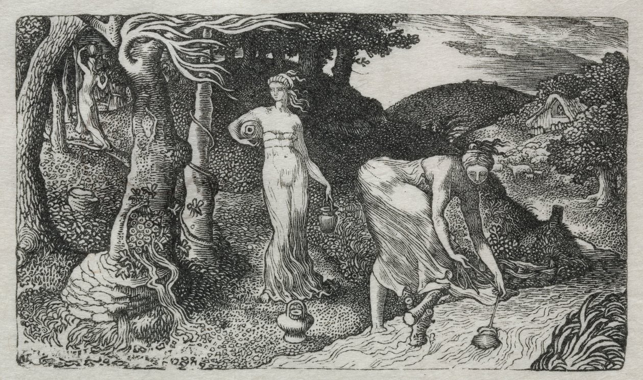 Der Bach von Edward Calvert