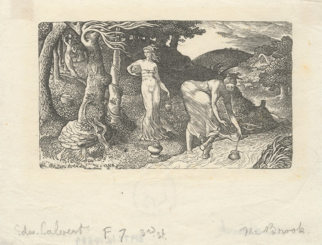 Der Bach von Edward Calvert