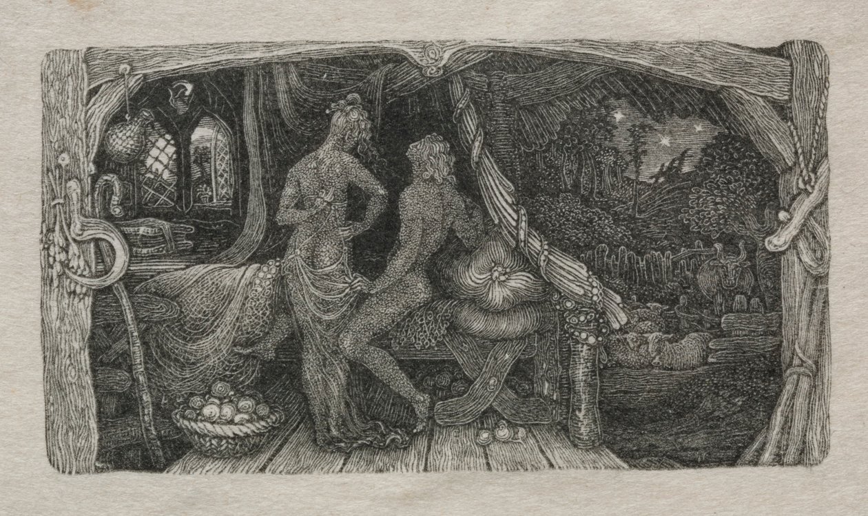Das Kammer-Idyll, 1829 von Edward Calvert