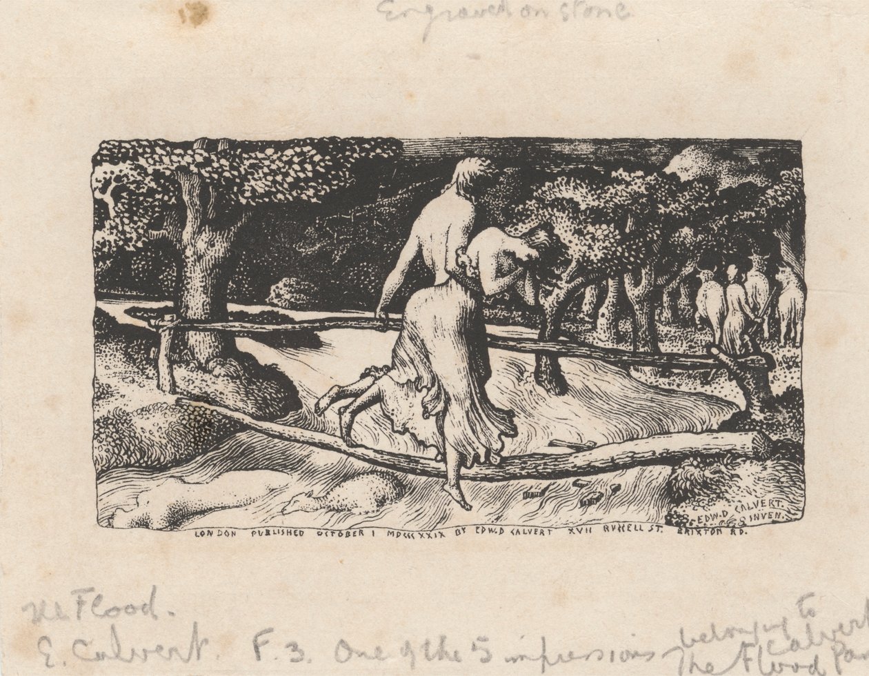 Die Flut von Edward Calvert