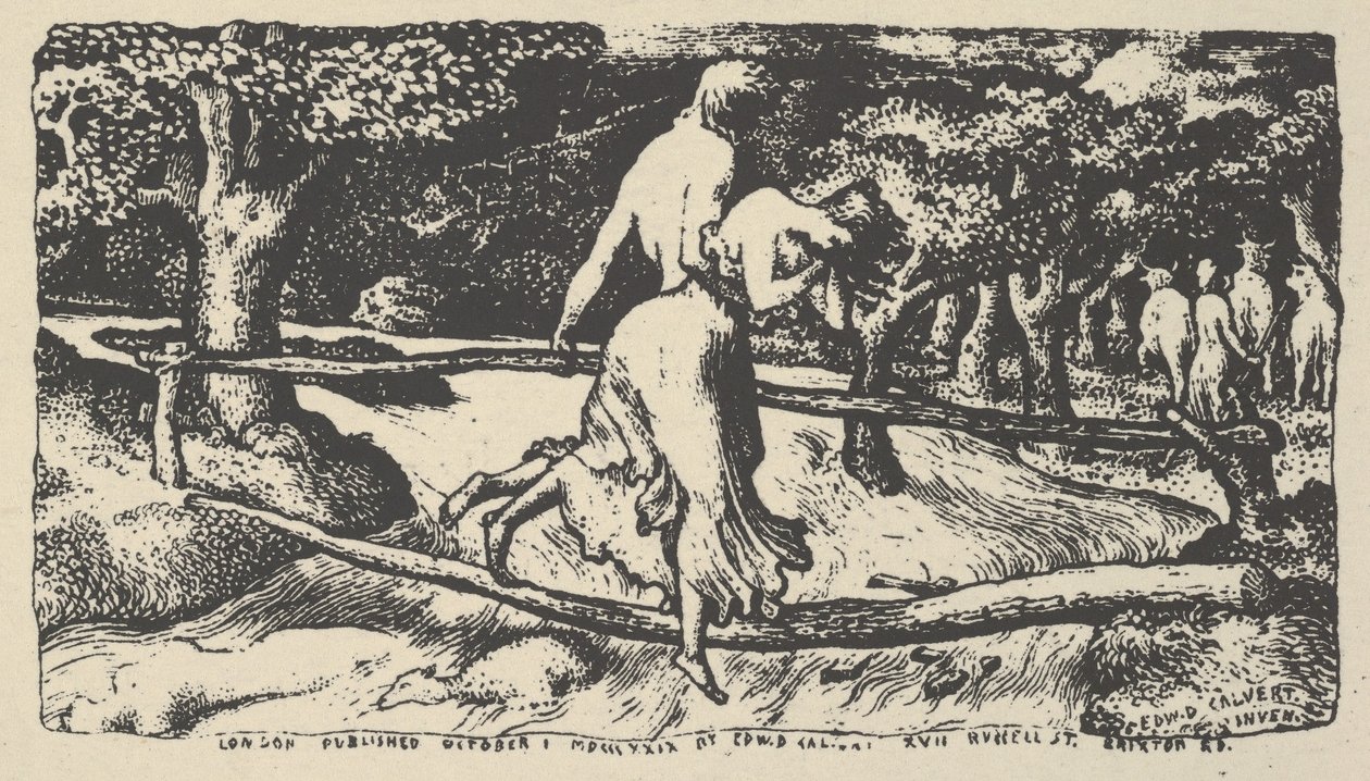 Die Flut von Edward Calvert