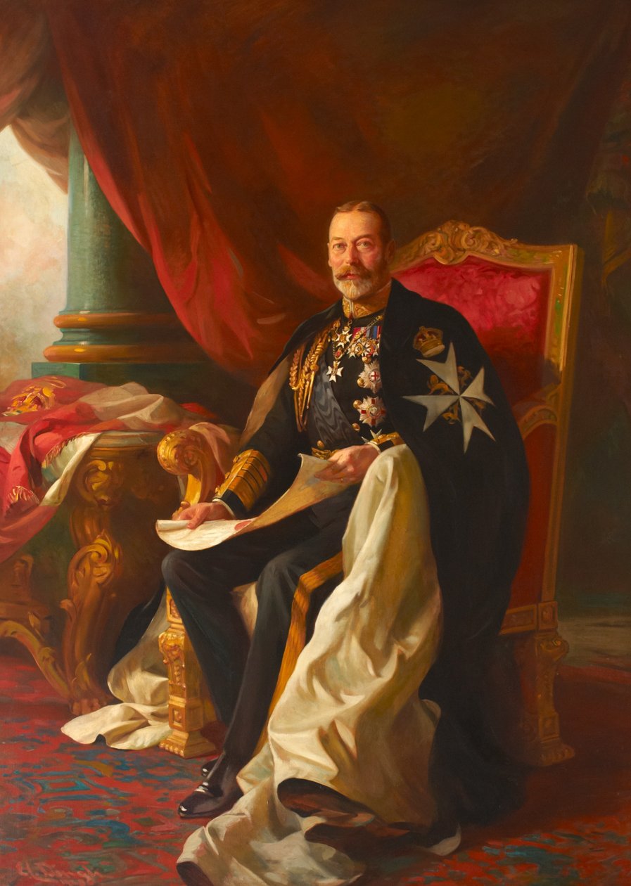 König Georg V. von Edward Caruana Dingli