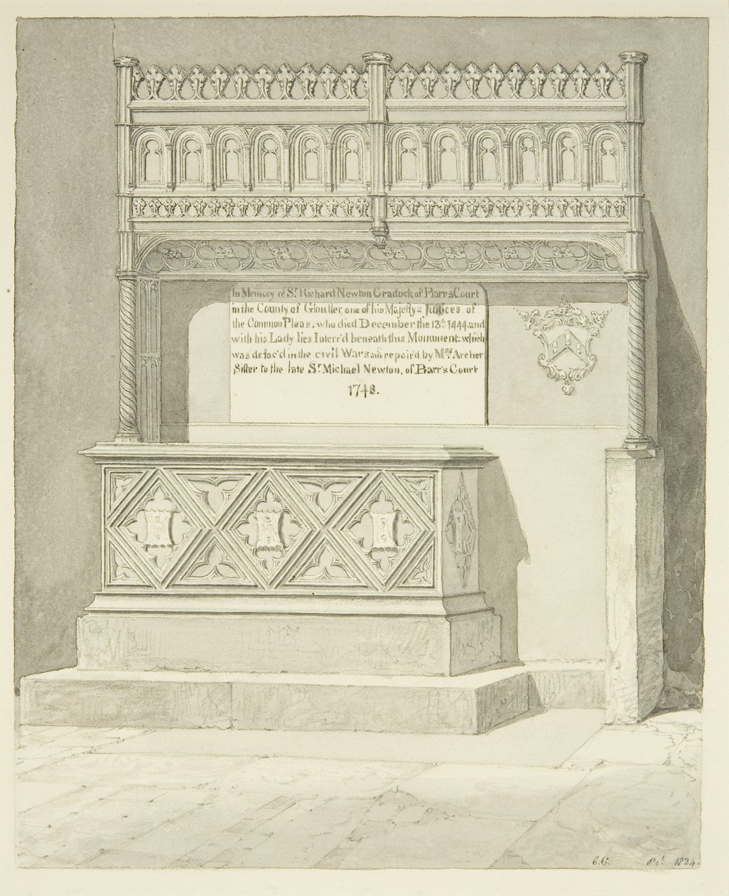 Denkmal für Sir Richard Newton Cradock von Edward Cashin