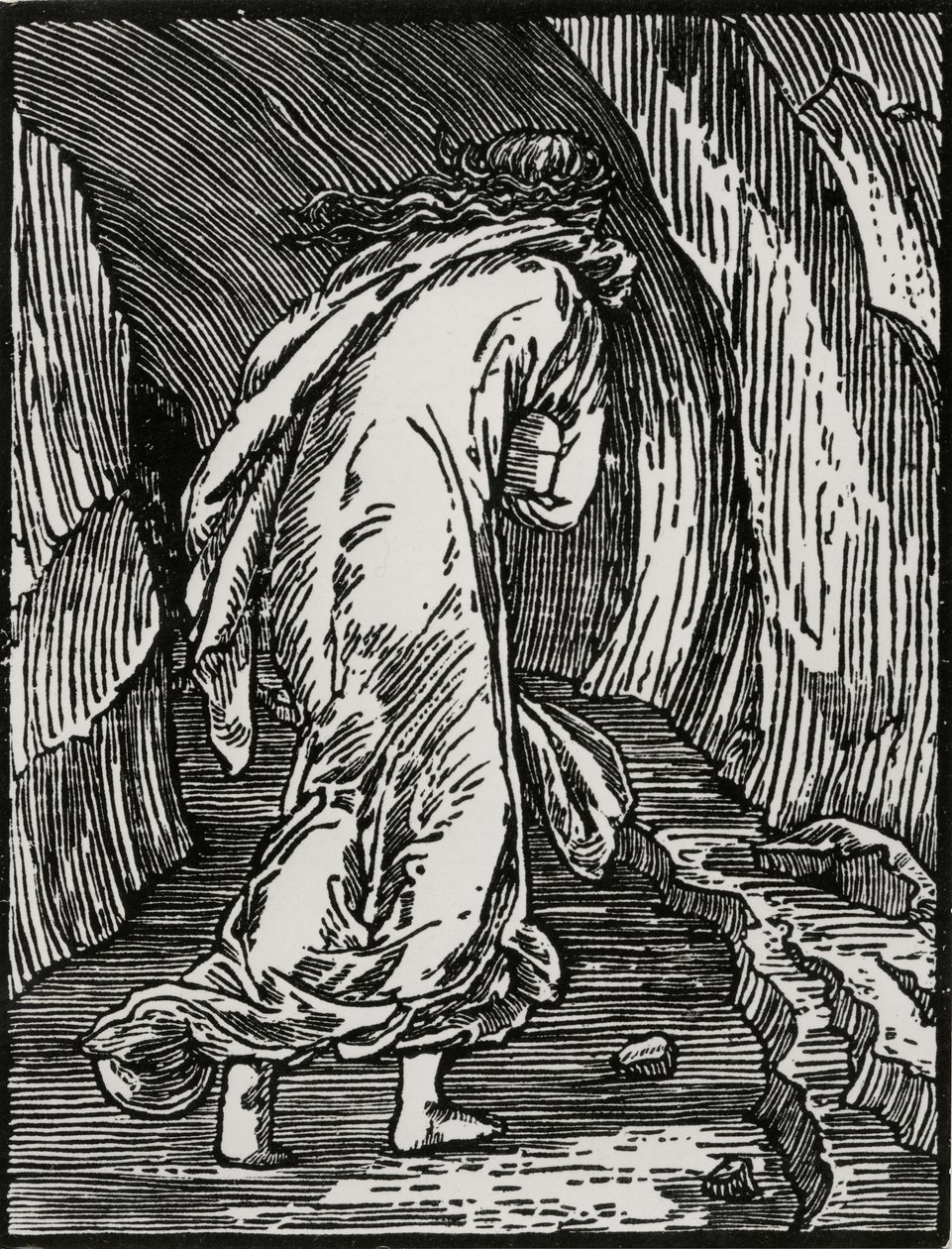 Hineingehen in die Hölle von Edward Coley (after) Burne Jones