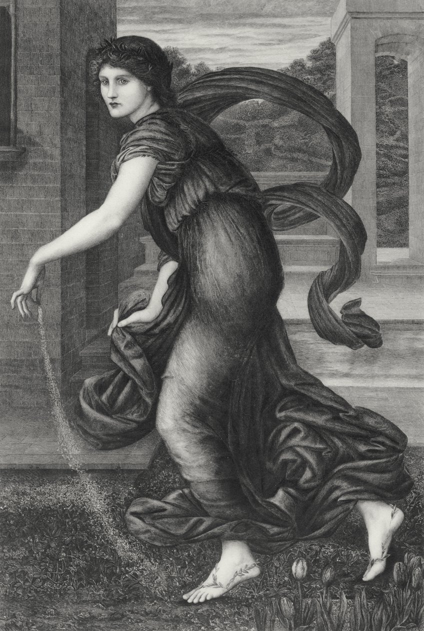 Frühling von Edward Coley (after) Burne Jones