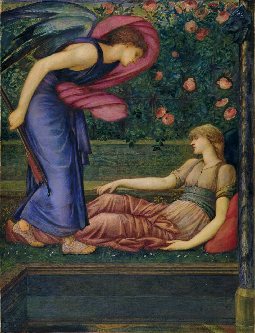 Amor und Psyche von Edward Coley Burne Jones