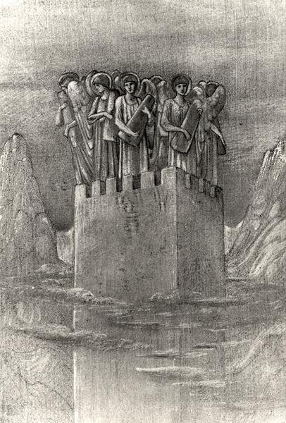Hynum Gloriae Tuae Canimus von Edward Coley Burne Jones