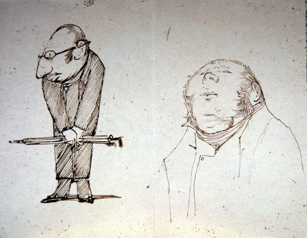 Zwei Gönner von Edward Coley Burne Jones