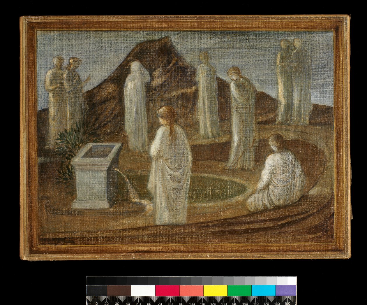 Ein Traum von neun Musen von Edward Burne Jones