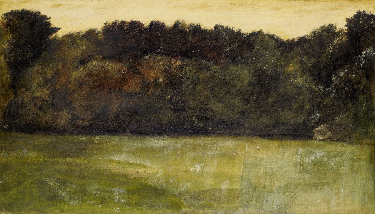 Landschaft - Studie, 1863 von Edward Burne Jones