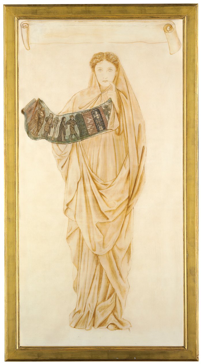Philomela, 1864 von Edward Burne Jones